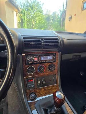 2000 BMW Z3 Coupe in Jet Black 2 over Walnut
