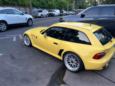 2000 BMW Z3 Coupe in Dakar Yellow 2 over Black