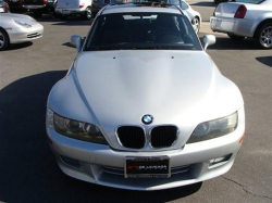2000 BMW Z3 Coupe in Titanium Silver Metallic over Black