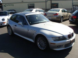 2000 BMW Z3 Coupe in Titanium Silver Metallic over Black