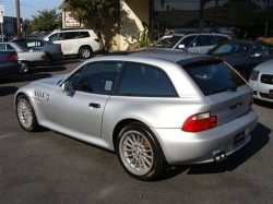 2000 BMW Z3 Coupe in Titanium Silver Metallic over Black