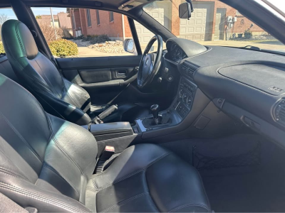 2000 BMW Z3 Coupe in Titanium Silver Metallic over Black