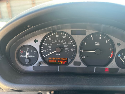 2000 BMW Z3 Coupe in Titanium Silver Metallic over Black