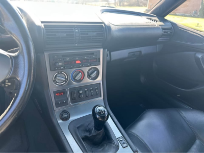 2000 BMW Z3 Coupe in Titanium Silver Metallic over Black