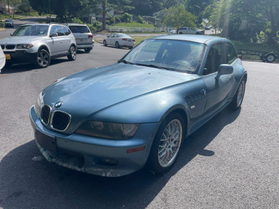 2001 BMW Z3 Coupe in Atlanta Blue Metallic over Extended Black