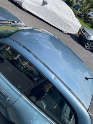 2001 BMW Z3 Coupe in Atlanta Blue Metallic over Extended Black