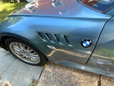 2001 BMW Z3 Coupe in Atlanta Blue Metallic over Extended Black