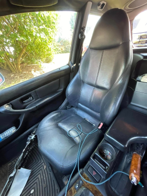 2001 BMW Z3 Coupe in Atlanta Blue Metallic over Extended Black