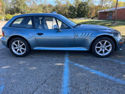 2001 BMW Z3 Coupe in Atlanta Blue Metallic over E36 Sand Beige