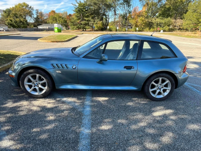 2001 BMW Z3 Coupe in Atlanta Blue Metallic over E36 Sand Beige