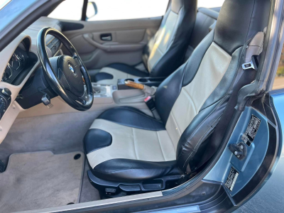 2001 BMW Z3 Coupe in Atlanta Blue Metallic over E36 Sand Beige