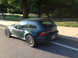 2001 BMW Z3 Coupe in Boston Green Metallic over Black
