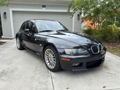 2001 BMW Z3 Coupe in Black Sapphire Metallic over Extended Beige