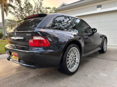 2001 BMW Z3 Coupe in Black Sapphire Metallic over Extended Beige