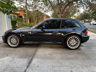 2001 BMW Z3 Coupe in Black Sapphire Metallic over Extended Beige