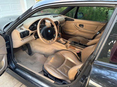 2001 BMW Z3 Coupe in Black Sapphire Metallic over Extended Beige
