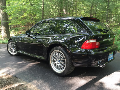2001 BMW Z3 Coupe in Jet Black 2 over Extended Dream Red