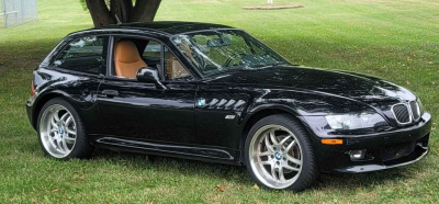2001 BMW Z3 Coupe in Black Sapphire Metallic over Walnut