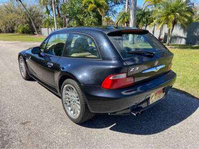 2001 BMW Z3 Coupe in Black Sapphire Metallic over Extended Beige