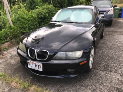 2001 BMW Z3 Coupe in Jet Black 2 over Dream Red