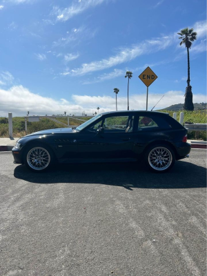 2001 BMW Z3 Coupe in Jet Black 2 over Walnut