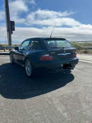 2001 BMW Z3 Coupe in Jet Black 2 over Walnut