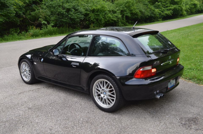 2001 BMW Z3 Coupe in Jet Black 2 over Black
