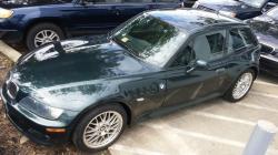 2001 BMW Z3 Coupe in Oxford Green Metallic over Black