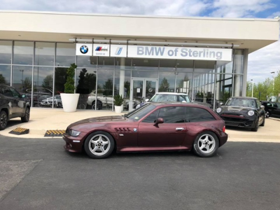 2001 BMW Z3 Coupe in Other over Black