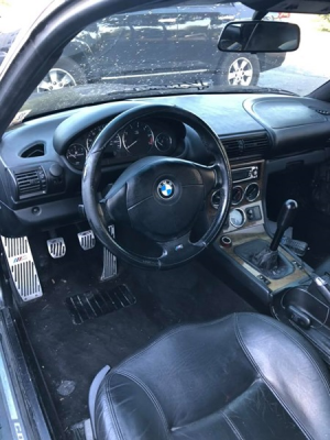 2001 BMW Z3 Coupe in Other over Black