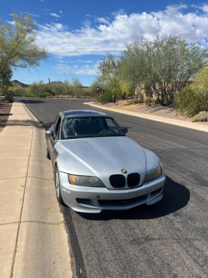 2001 BMW Z3 Coupe in Sterling Gray Metallic over Black