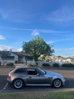 2001 BMW Z3 Coupe in Sterling Gray Metallic over Black
