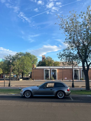 2001 BMW Z3 Coupe in Sterling Gray Metallic over Black
