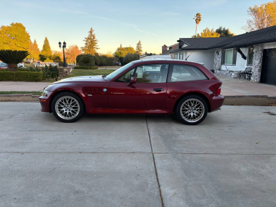 2001 BMW Z3 Coupe in Siena Red 2 Metallic over E36 Sand Beige