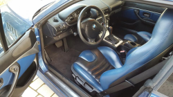 2001 BMW Z3 Coupe in Topaz Blue Metallic over Topaz Blue