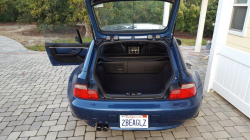 2001 BMW Z3 Coupe in Topaz Blue Metallic over Topaz Blue
