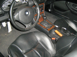 2001 BMW Z3 Coupe in Titanium Silver Metallic over Black