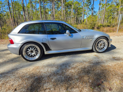 2001 BMW Z3 Coupe in Titanium Silver Metallic over Black