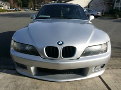 2001 BMW Z3 Coupe in Titanium Silver Metallic over Black