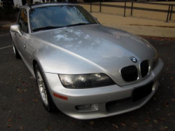 2001 BMW Z3 Coupe in Titanium Silver Metallic over Black