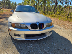 2001 BMW Z3 Coupe in Titanium Silver Metallic over Black