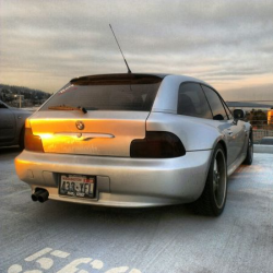 2001 BMW Z3 Coupe in Titanium Silver Metallic over Other