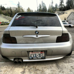 2001 BMW Z3 Coupe in Titanium Silver Metallic over Other