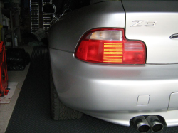 2001 BMW Z3 Coupe in Titanium Silver Metallic over Black