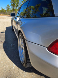 2001 BMW Z3 Coupe in Titanium Silver Metallic over Black