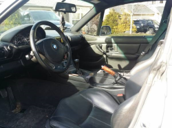 2001 BMW Z3 Coupe in Titanium Silver Metallic over Black