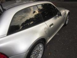 2001 BMW Z3 Coupe in Titanium Silver Metallic over Black