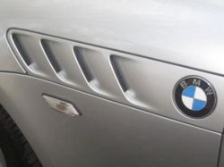 2001 BMW Z3 Coupe in Titanium Silver Metallic over Black