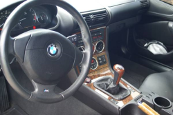 2001 BMW Z3 Coupe in Titanium Silver Metallic over Black