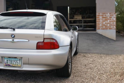 2001 BMW Z3 Coupe in Titanium Silver Metallic over Black